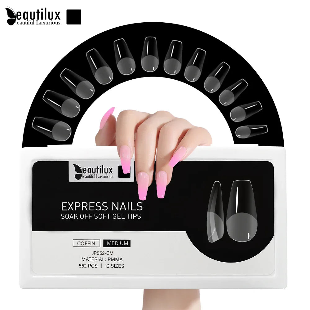 Capsules pour Ongles PMMA – Ultra-fines & Sans Limage – Beautilux