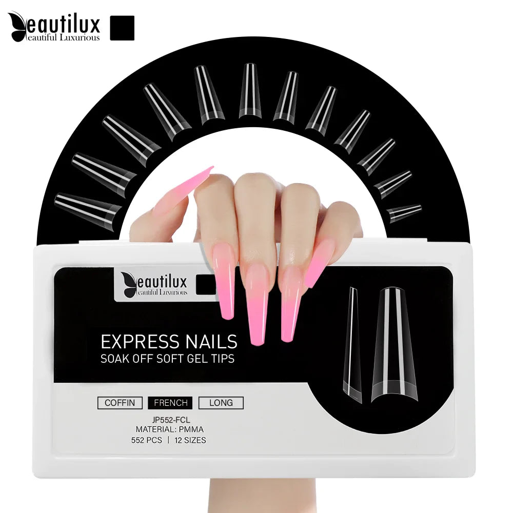 Capsules pour Ongles PMMA – Ultra-fines & Sans Limage – Beautilux