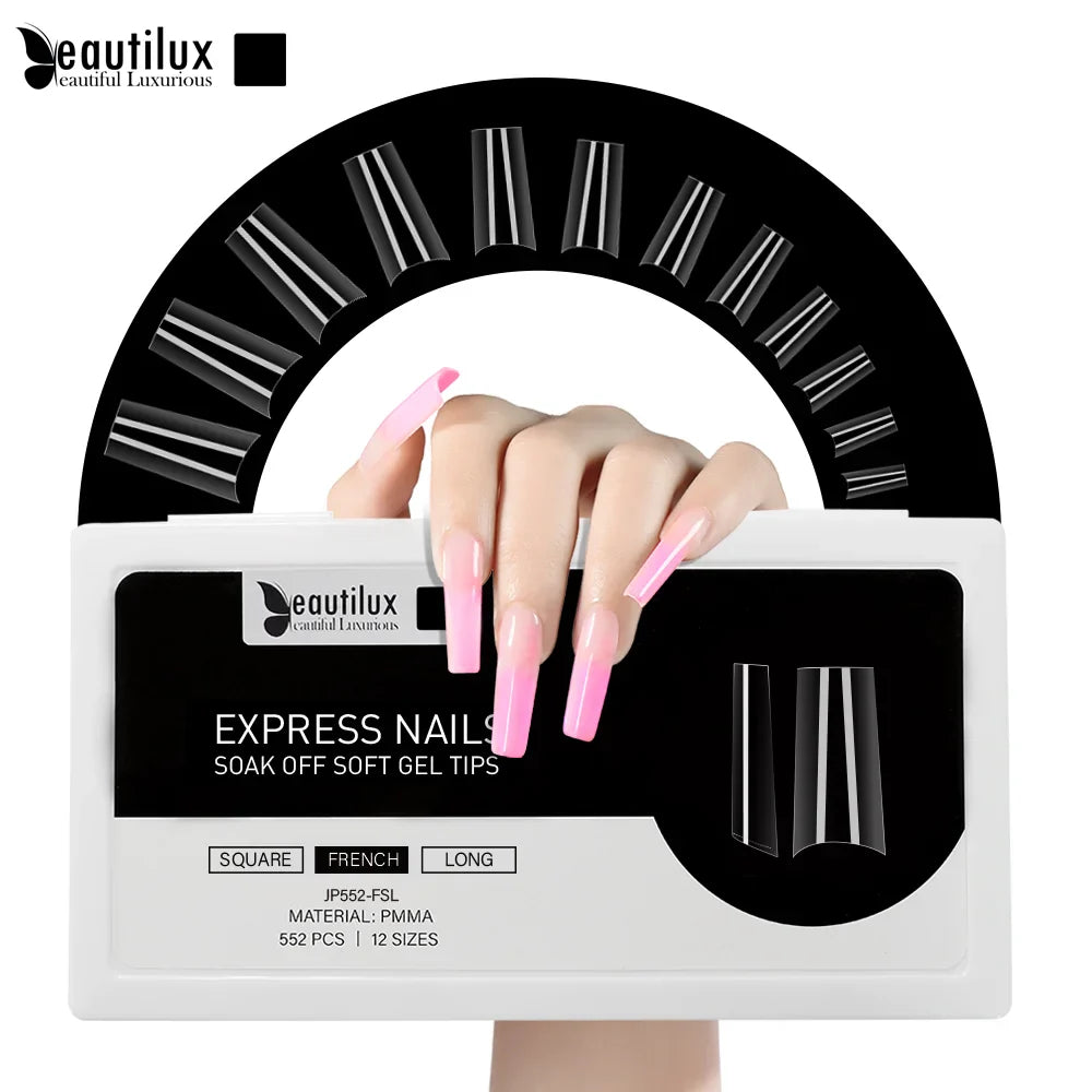 Capsules pour Ongles PMMA – Ultra-fines & Sans Limage – Beautilux