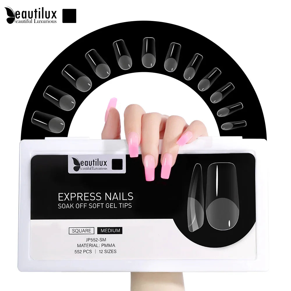 Capsules pour Ongles PMMA – Ultra-fines & Sans Limage – Beautilux