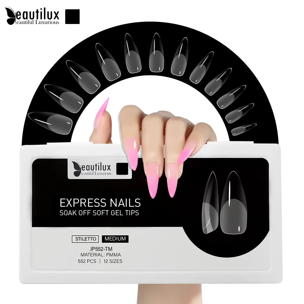 Capsules pour Ongles PMMA – Ultra-fines & Sans Limage – Beautilux