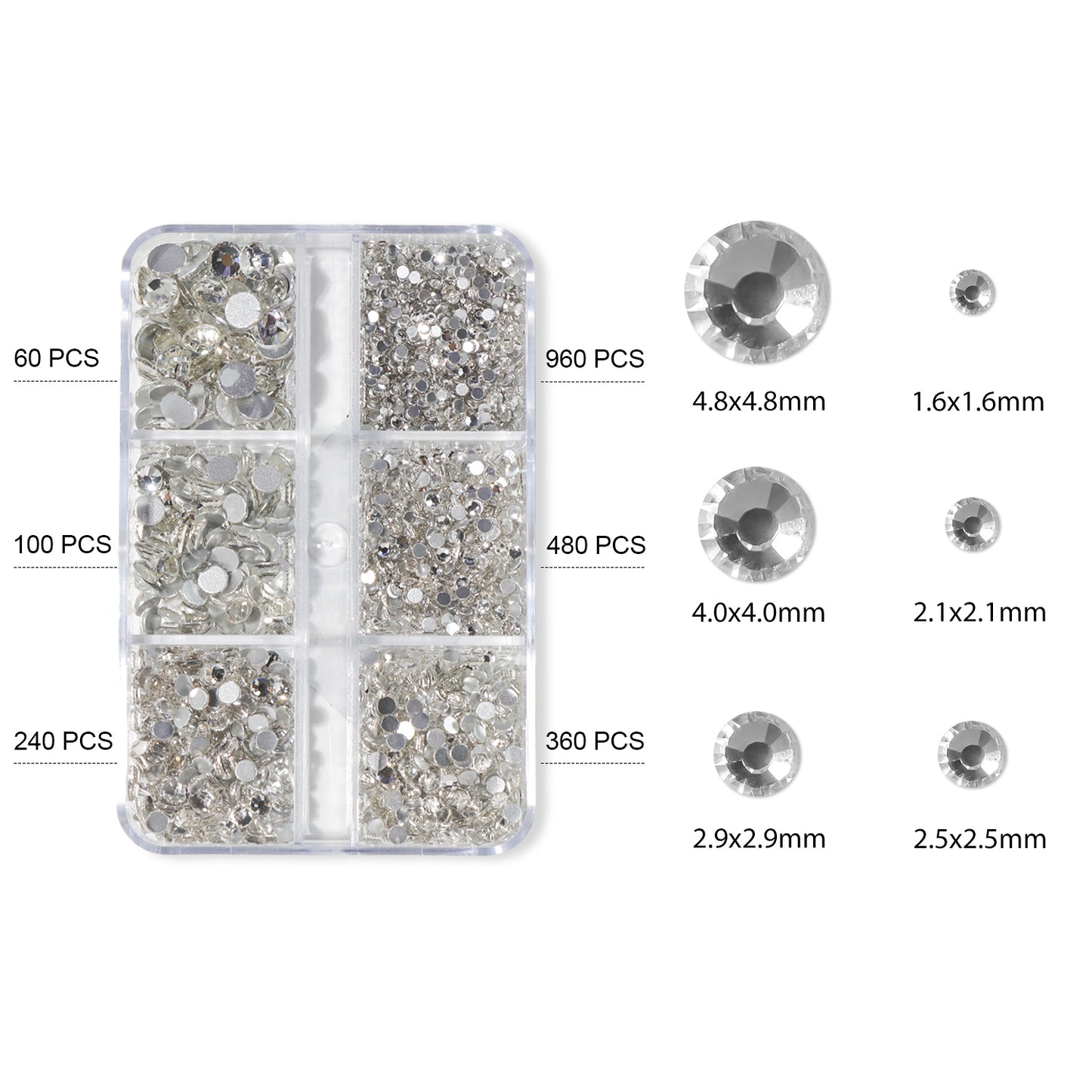 Rhinestones Stones Nail Art Beautilux