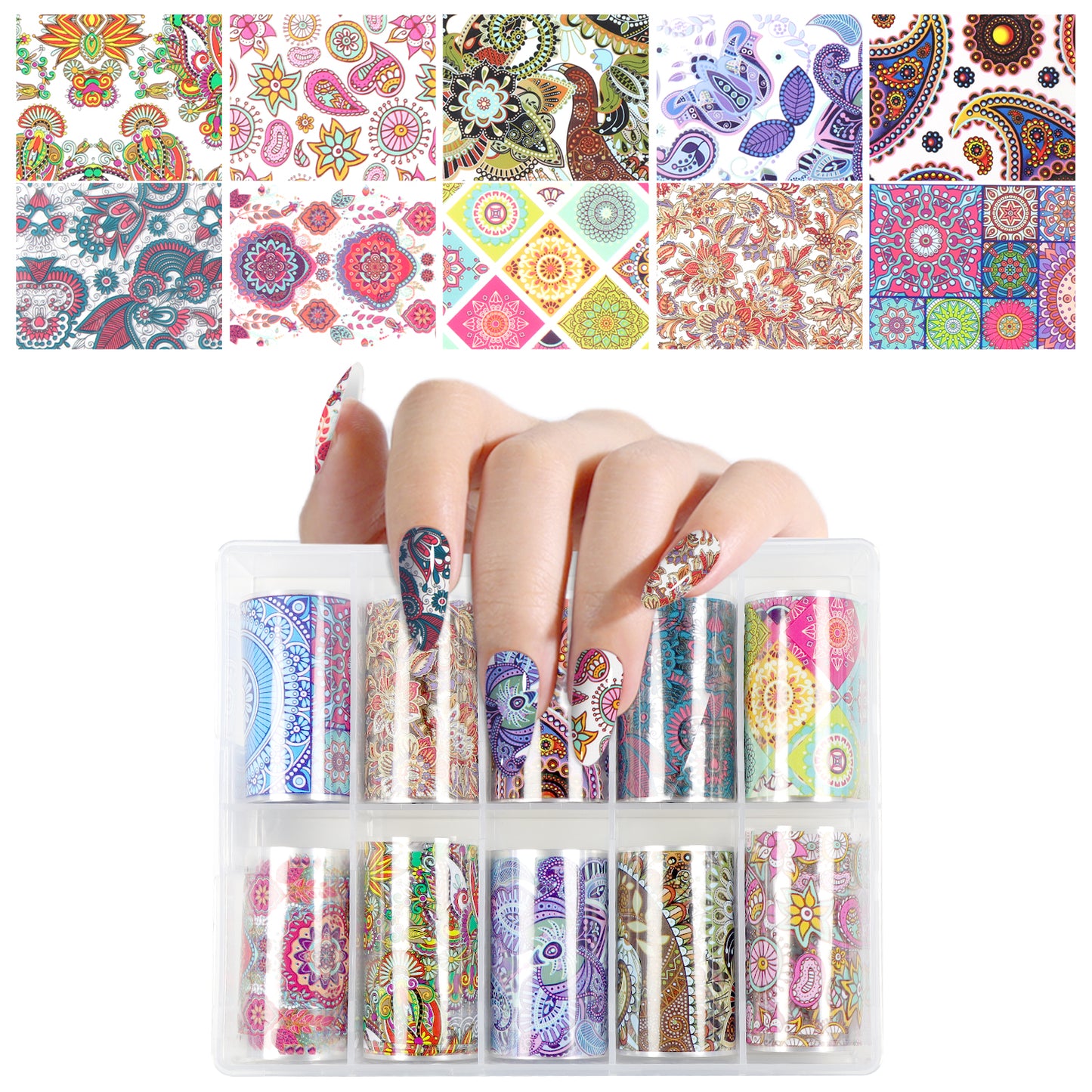 Beautilux XKZ Nail Art Transfer Foil