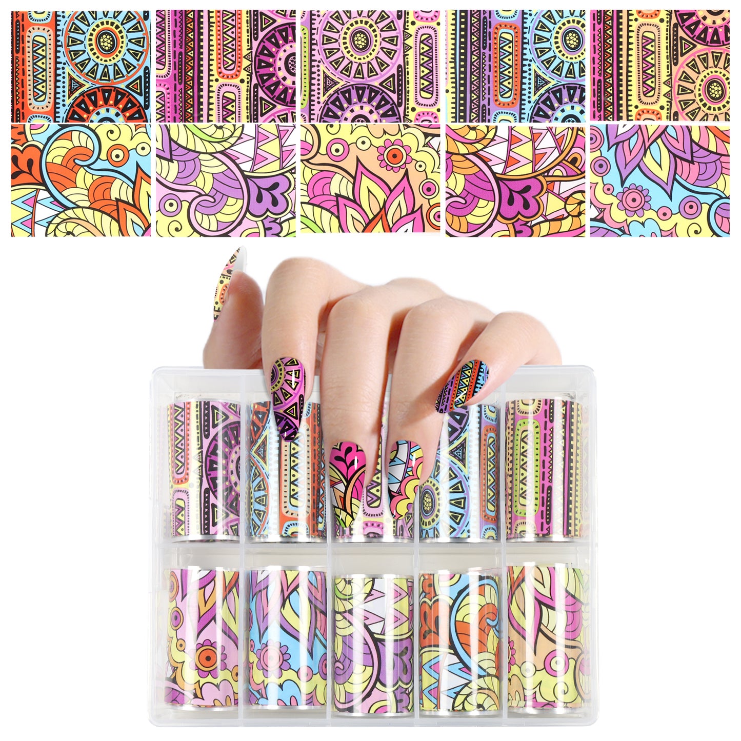 Beautilux XKZ Nail Art Transfer Foil