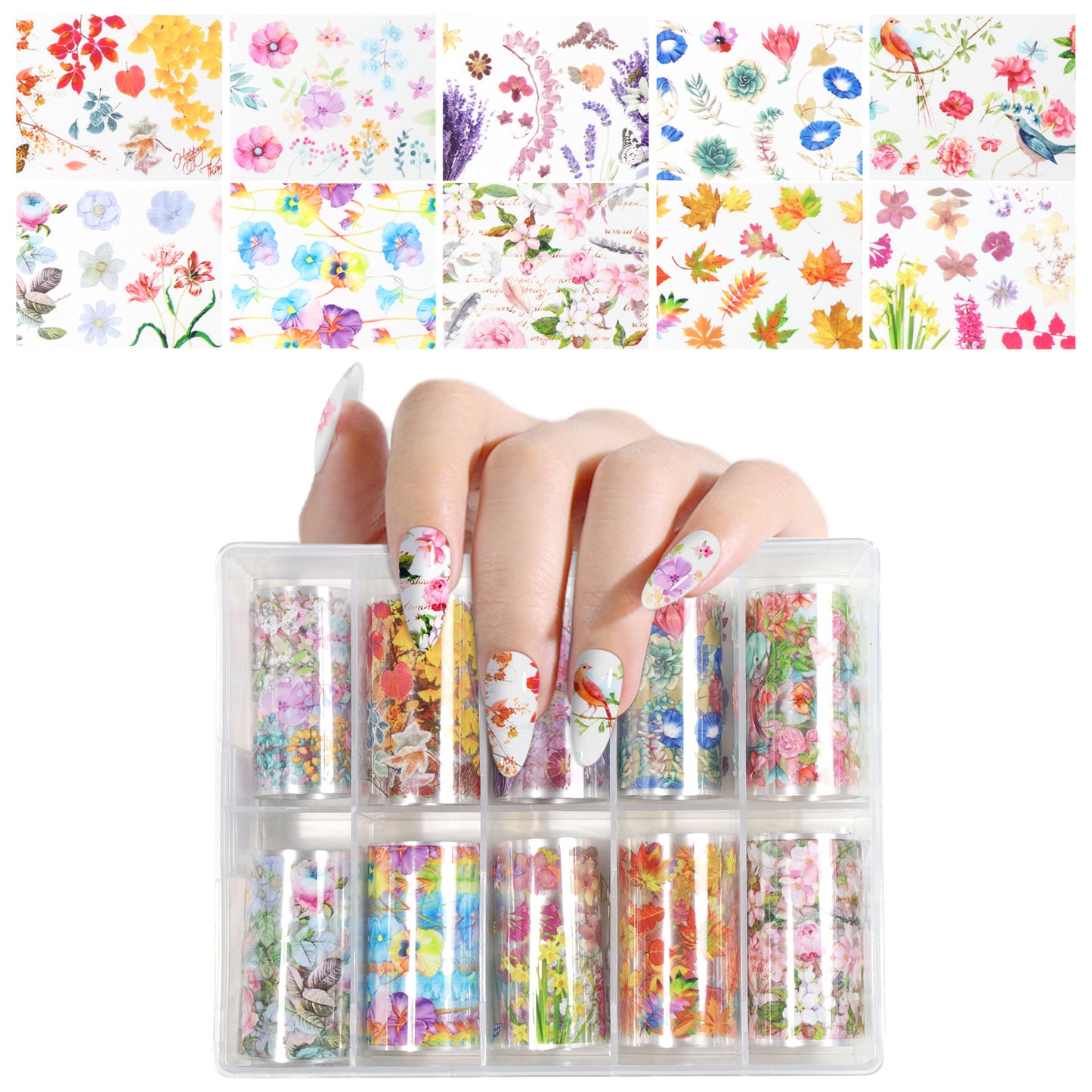 Beautilux XKZ Nail Art Transfer Foil