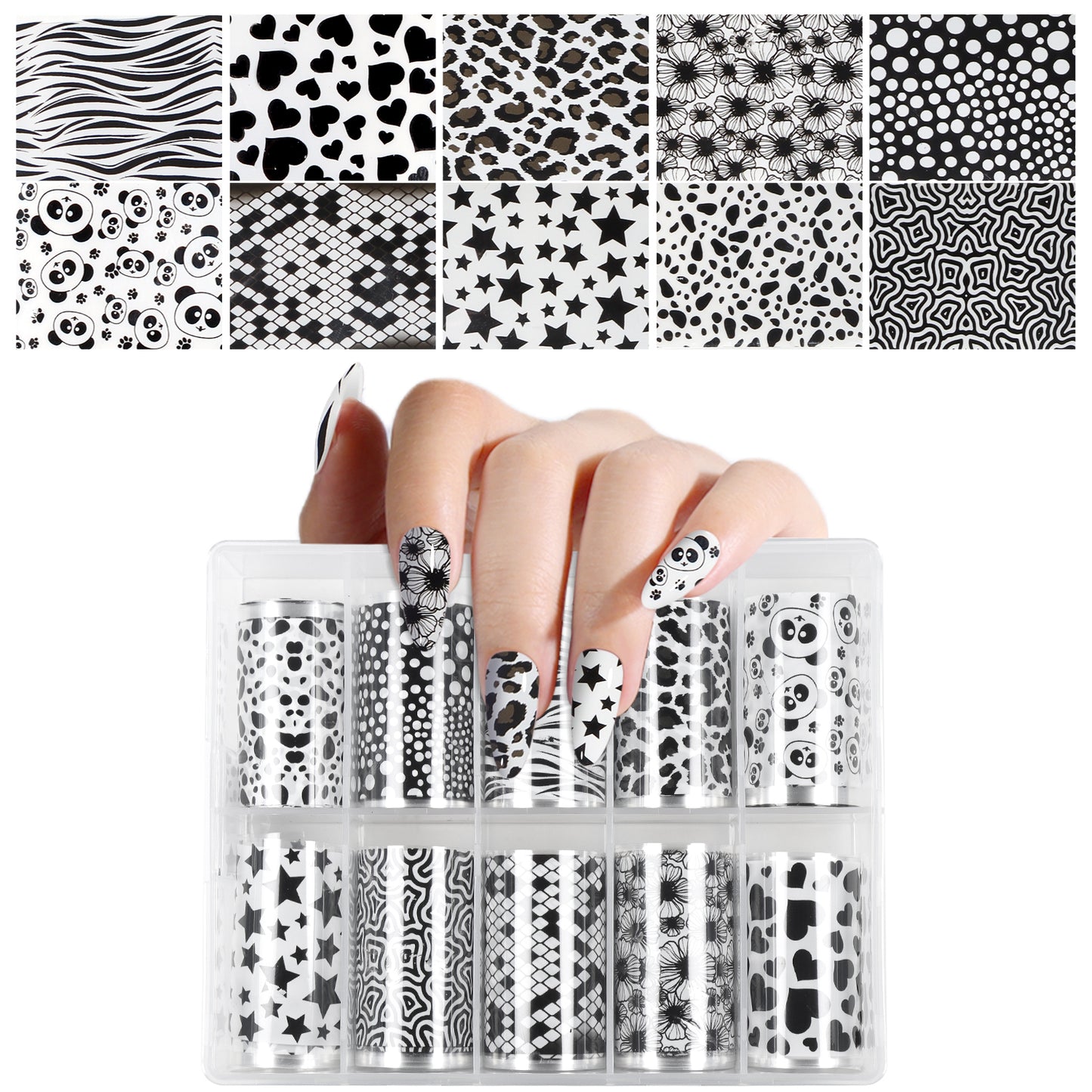 Beautilux XKZ Nail Art Transfer Foil
