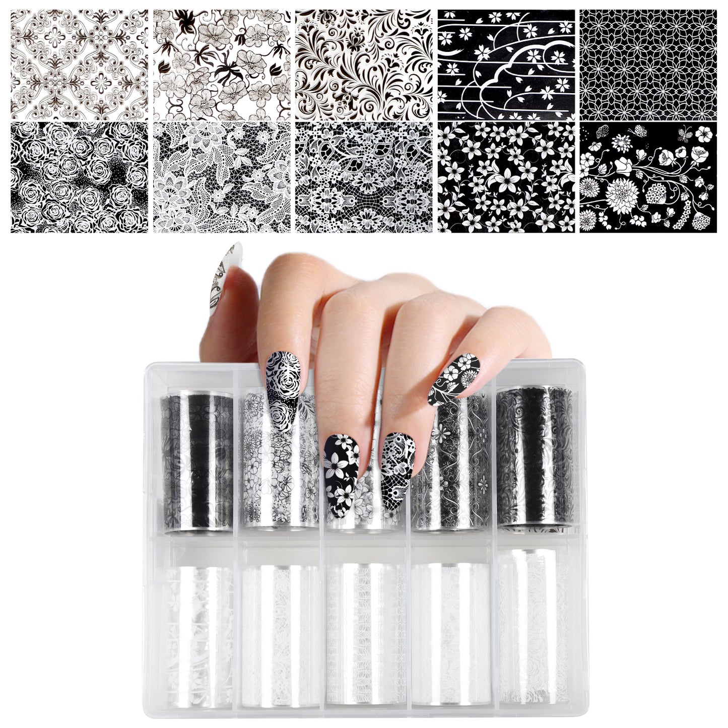 Beautilux XKZ Nail Art Transfer Foil