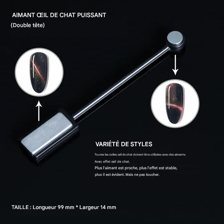 Aimant Puissant pour Effet Œil de Chat – Beautilux