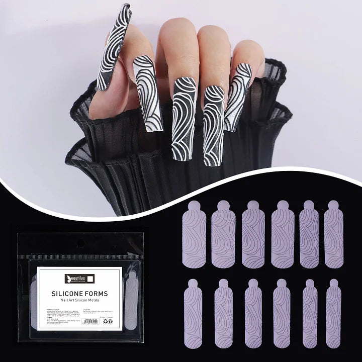 Formes et Films en Silicone Beautilux | Nail Art Professionnel & Manucure Russe