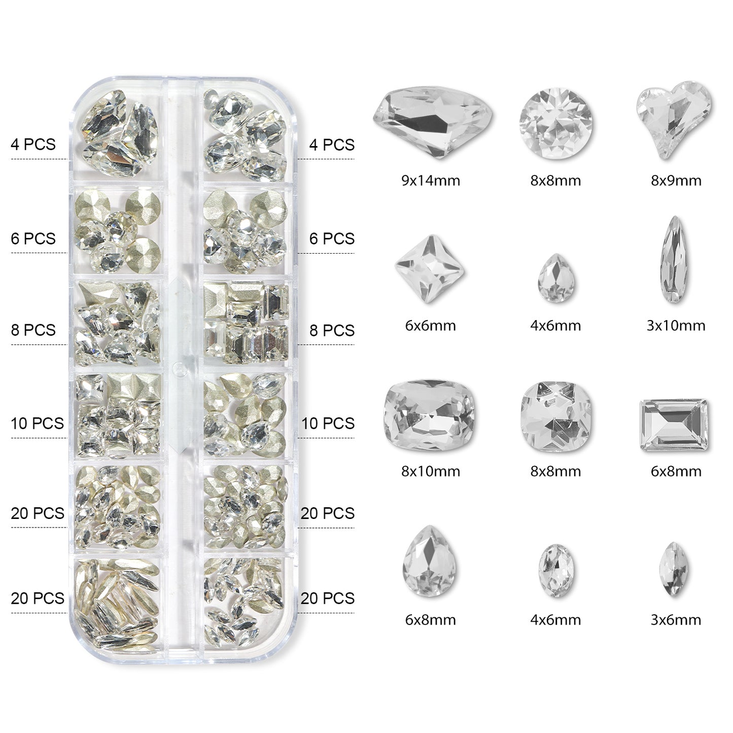 Rhinestones Stones Nail Art Beautilux