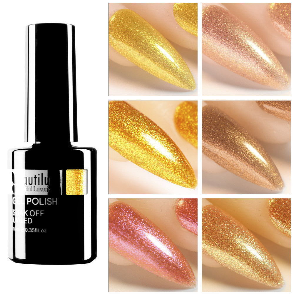 Golden Nail Gel Polish 10ml JS-01_06