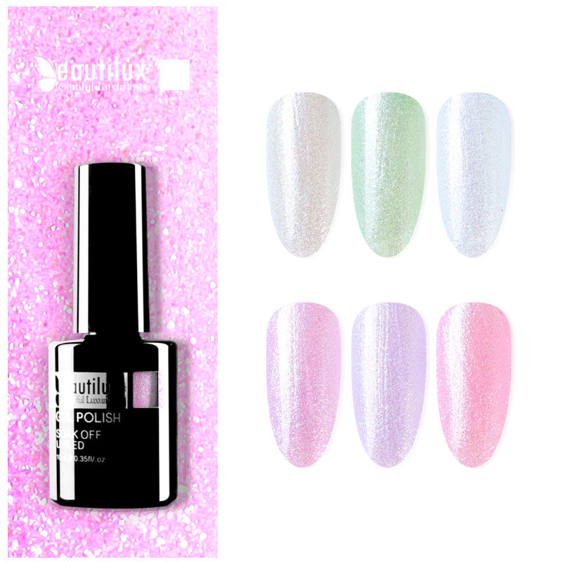 Diamond Crystal Nail Gel Polish 10ml ME-01_06