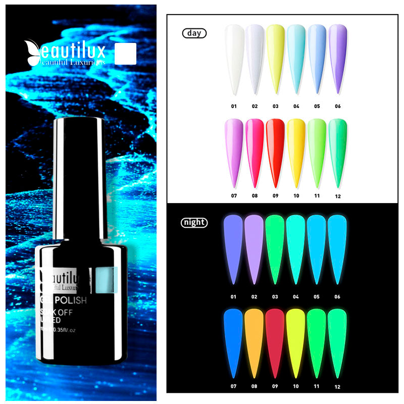 Luminous Nail Gel Polish 10ml YE-01_12