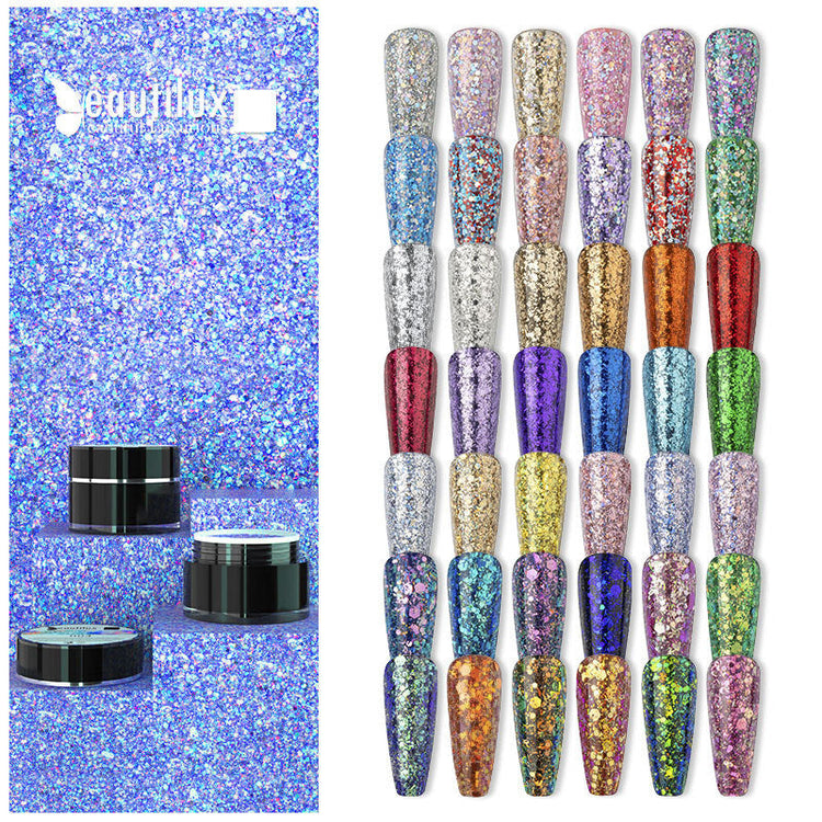 Glitter Gel Nail Art Gel 10g