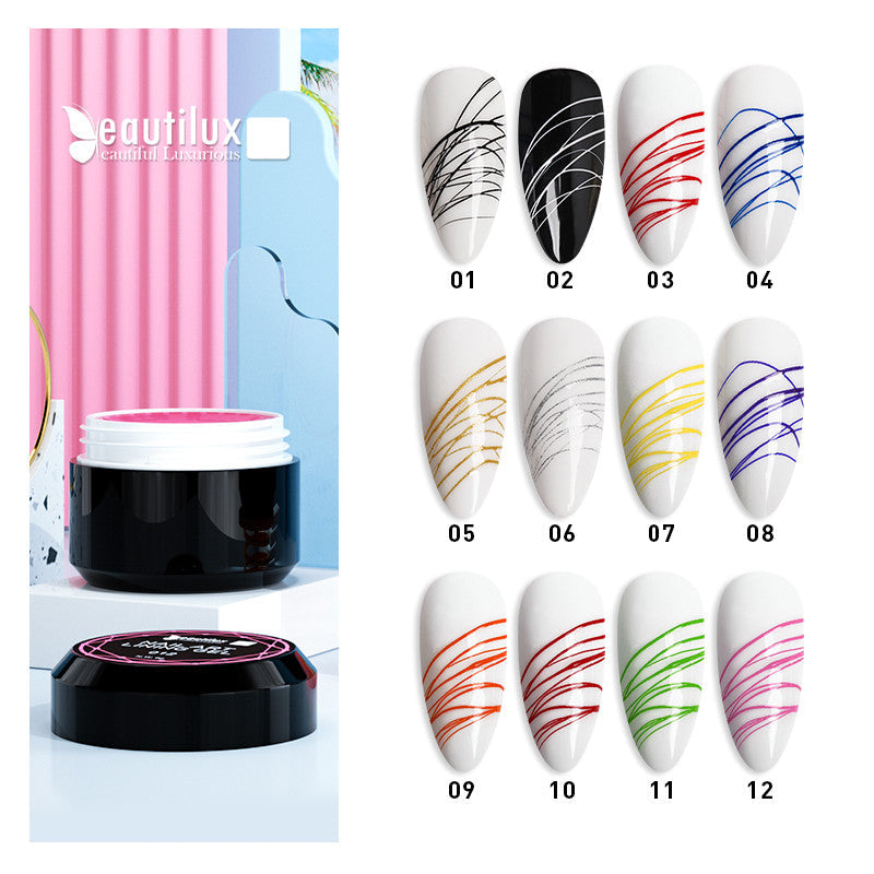 Lining Gel Nail Art Gel 6g BLS-01_12