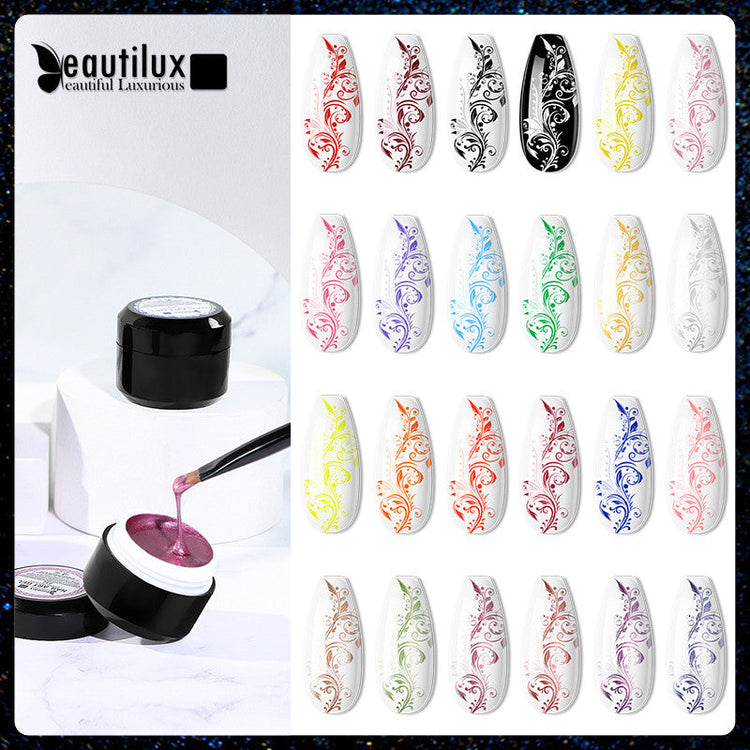 Stamping Gel Nail Art Gel 6g BYH-01_36