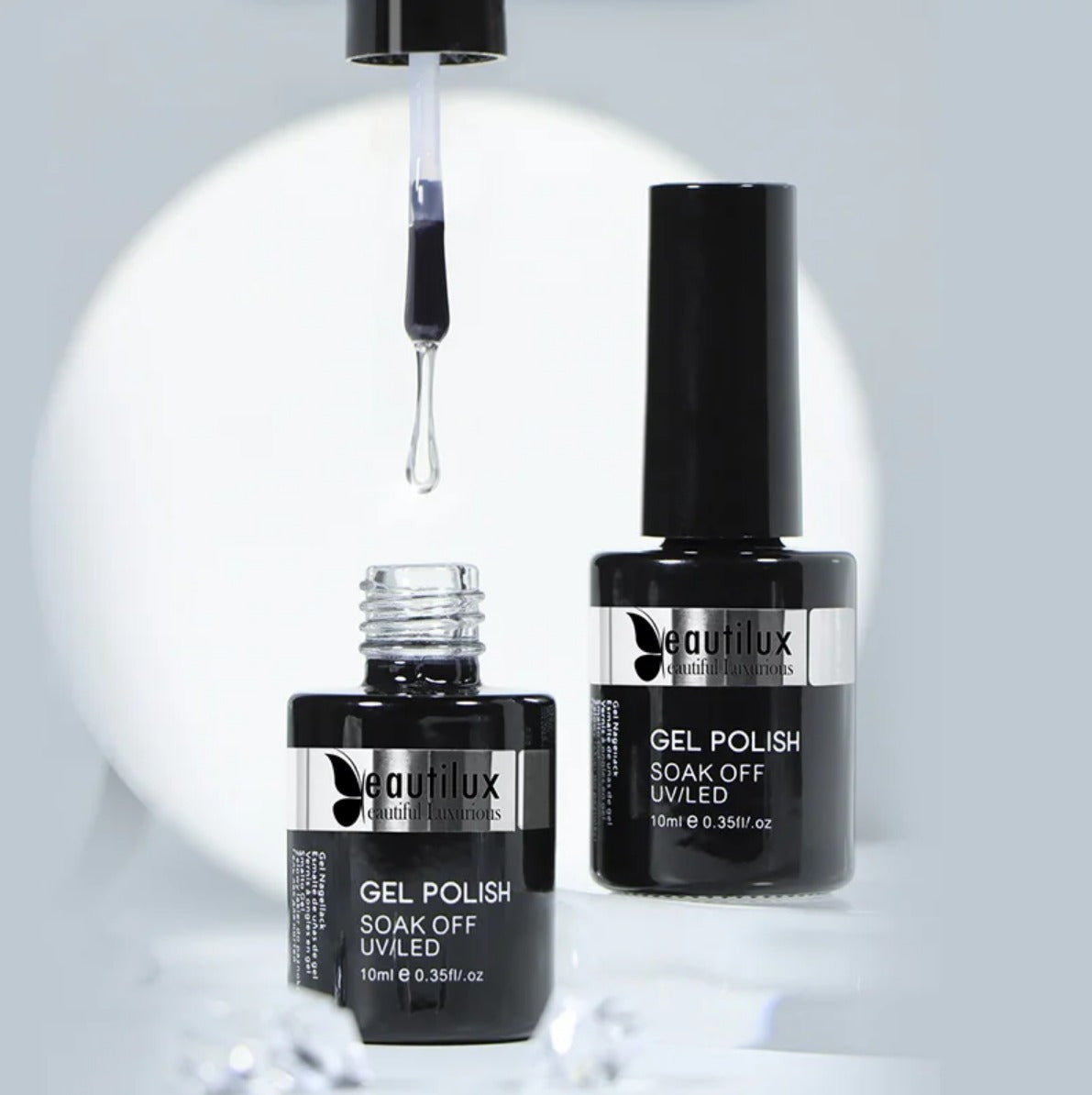 Produits bases et gels pour fixer vos capsules