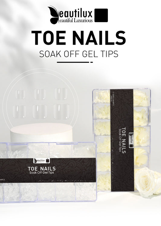 Beautilux Capsules pour Ongles d’Orteils