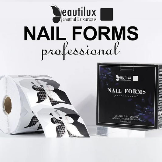Beautilux Chablons de Construction Ongles Professionnelles – 300 pcs
