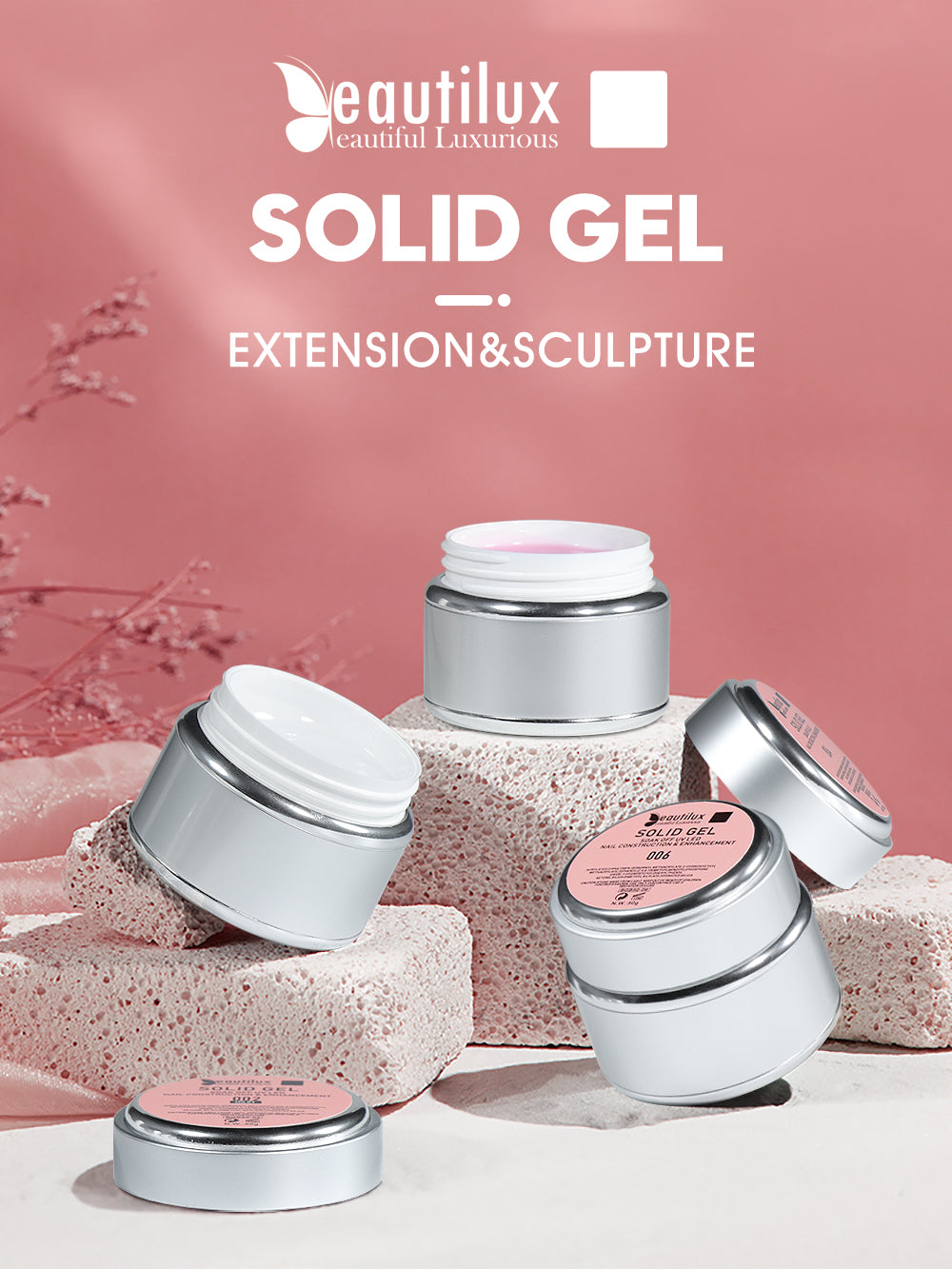 Gel Solide Beautilux – Adhésif et Construction