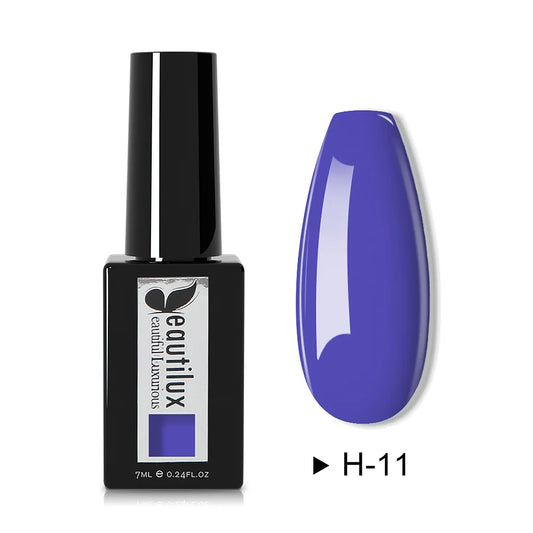 BEAUTILUX HEMA FREE GEL POLISH H-11 "Bleu Électrique"