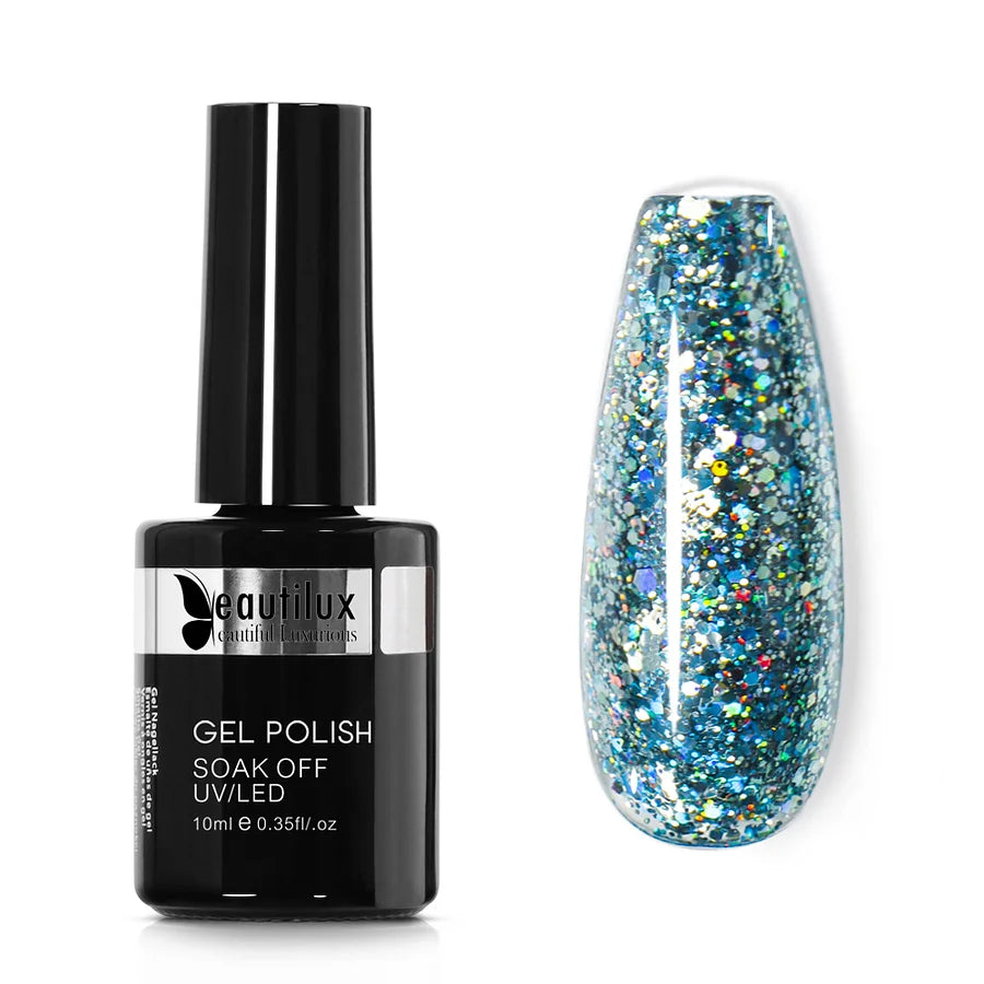 BEAUTIULX GEL POLISH-Diamond Rainbow LE-10