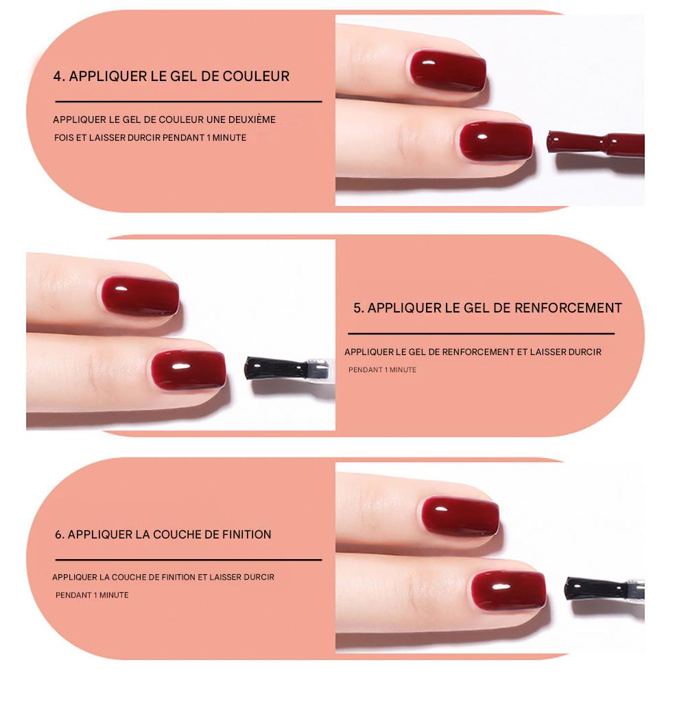Vernis Gel Semi-Permanent Beautilux Nude – 10ml