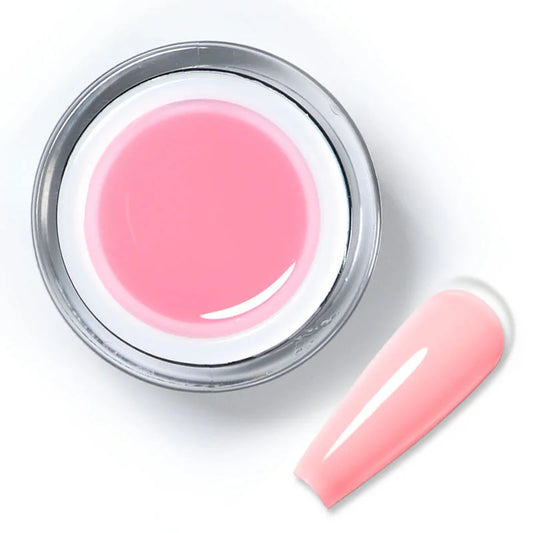 Beautilux Powder Pink Selbstausgleichendes Baugel BHB-08 – Weichheit und professionelle Qualität