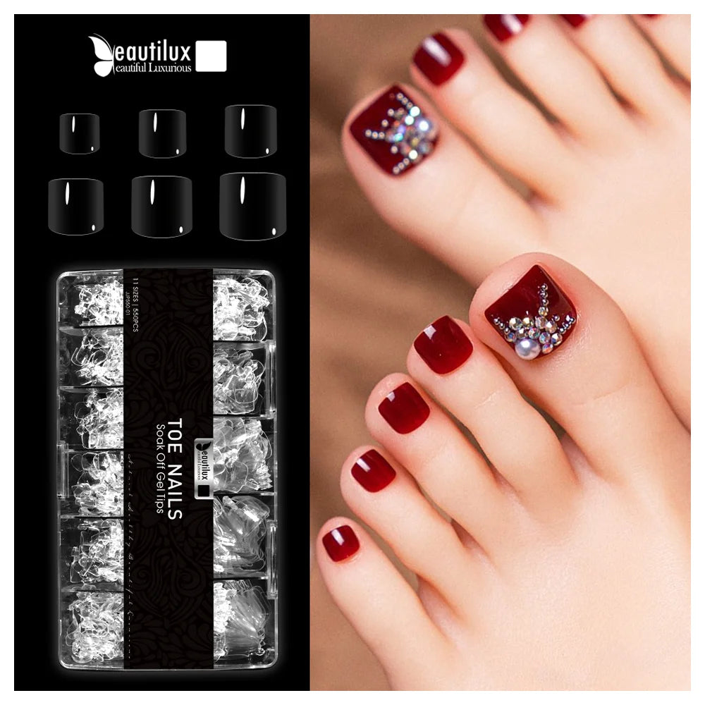 CAPSULE NAILS-TOE NAILS JJP550-02