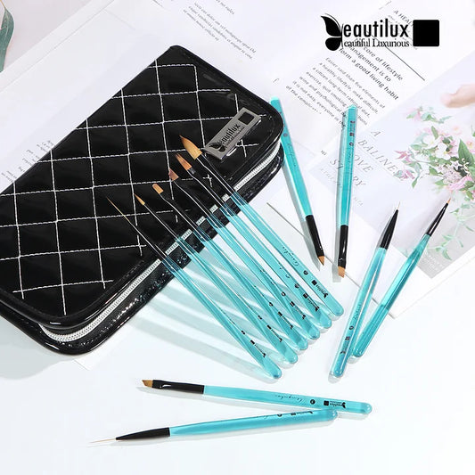 Pinceaux Nail Art Professionnels Beautilux