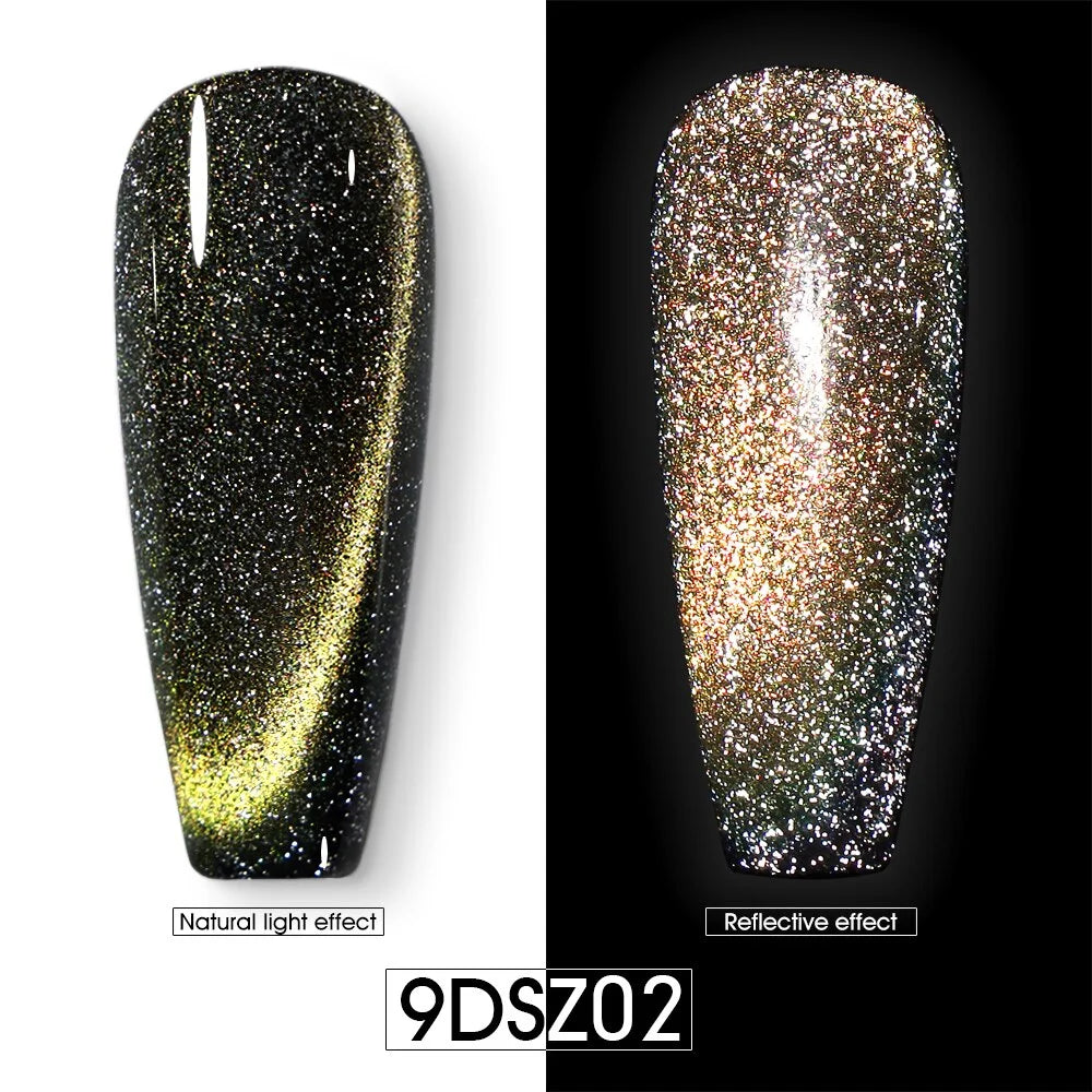 BEAUTIULX GEL POLISH-9D REFLEKTIERENDES CAT EYE 9DSZ-02