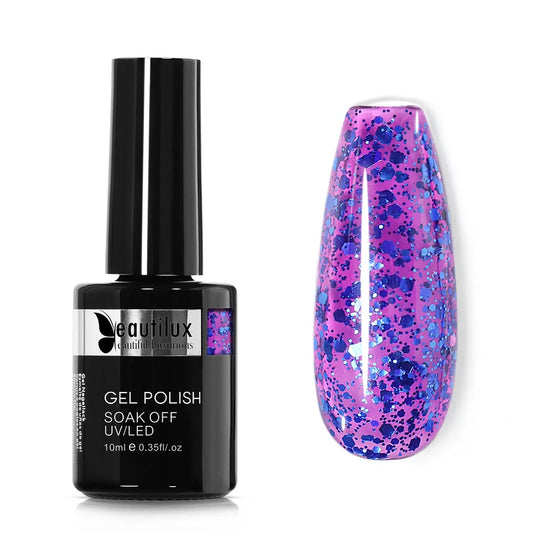 BEAUTIULX GEL POLISH-SEQUINS B-143