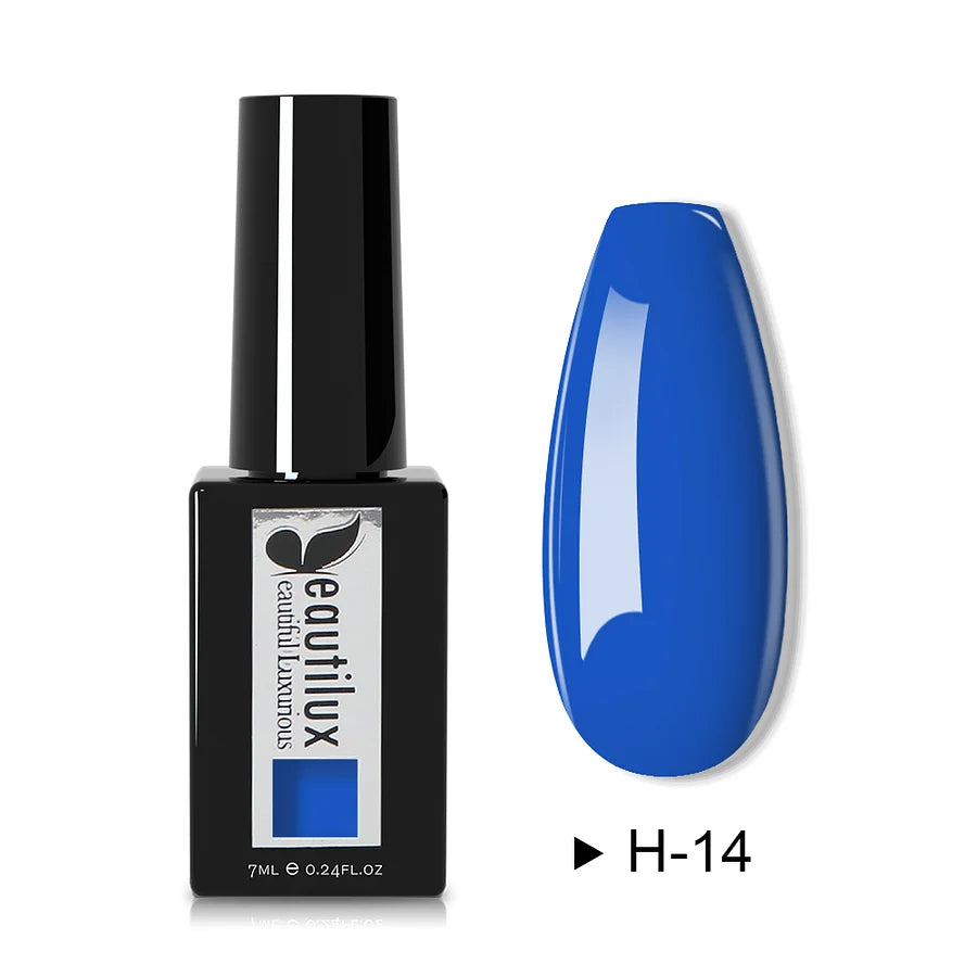 BEAUTILUX HEMA FREE GEL POLISH H-14 “Cobalt Blue”