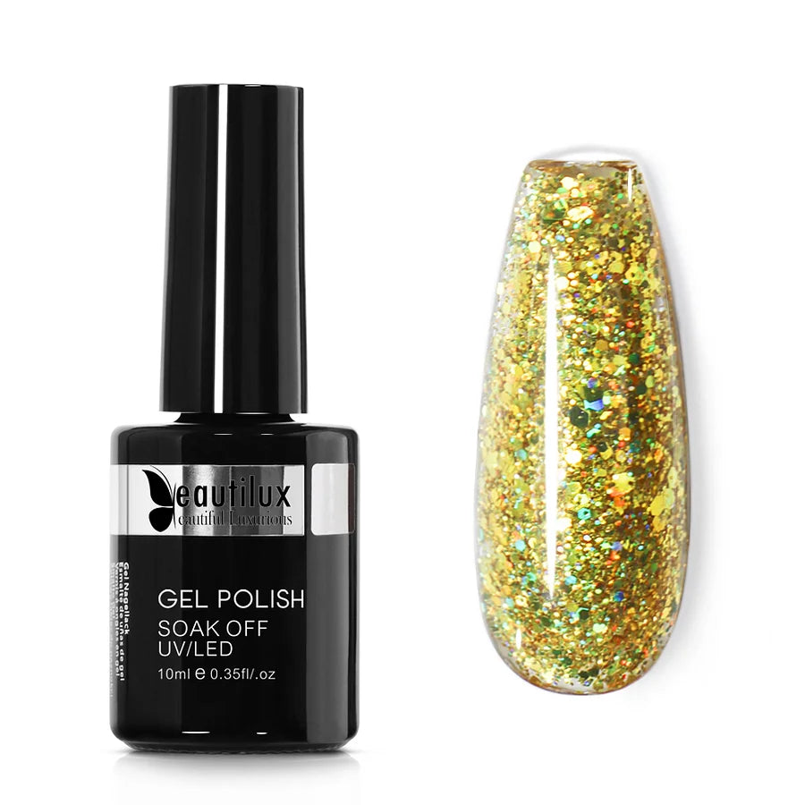 BEAUTIULX GEL POLISH-Diamond Rainbow LE-02