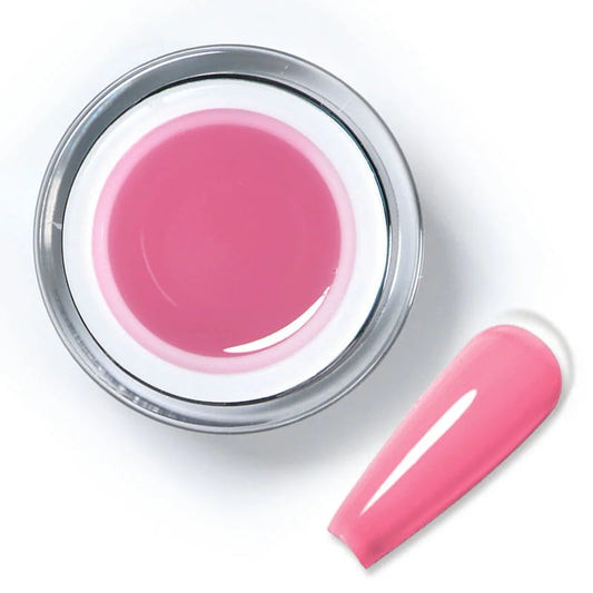 Beautilux BHB-09 Self-Leveling Builder Gel - Passion Pink Tint in Jar