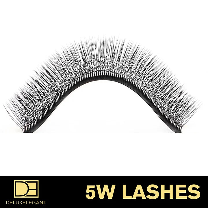 Extensions de Cils Volume 5W DE® – 12 Rangées – Longueurs Mixtes
