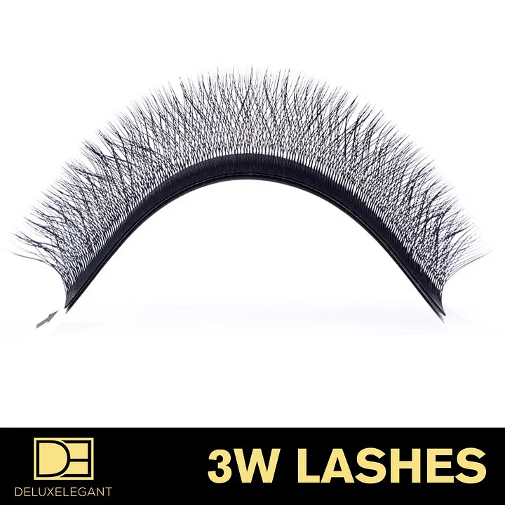 Extensions de Cils Volume 3W DE® – 12 Rangées – Longueurs Mixtes (8 à 13 mm)