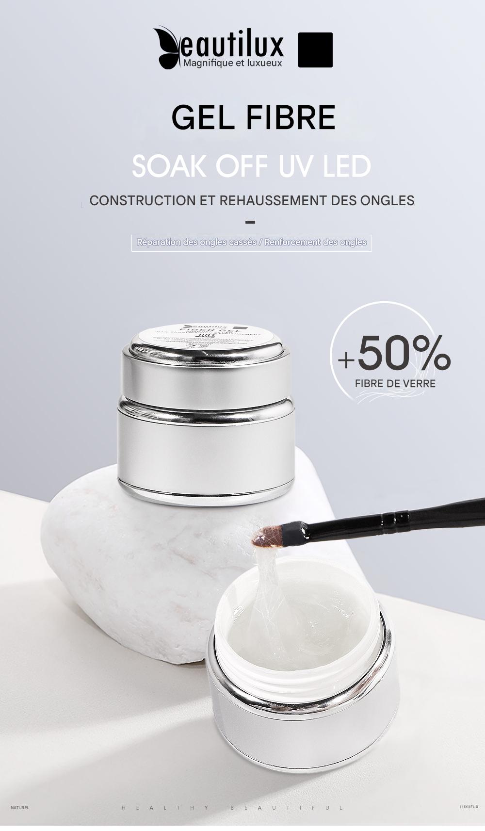 Gel Fibre Beautilux – Réparation & Renforcement