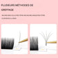 Extensions de Cils Individuelles DE® – 6 Rangées – Épaisseur 0,10 mm
