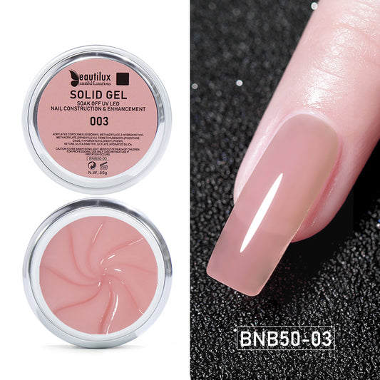 BNB50-03 Solid Gel New Generation BNB – Farbe Pink Nude: natürliche Eleganz und langanhaltender Halt