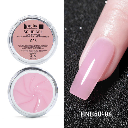 BNB50-06 Solid Gel New Generation BNB – Farbe Hellrosa: Weichheit und Haltbarkeit für elegante Nägel