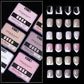 Beautilux Nail Capsules 120 pieces – Coffin, Almond, Square, Stiletto shapes