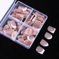Beautilux Nail Capsules 120 pieces – Coffin, Almond, Square, Stiletto shapes