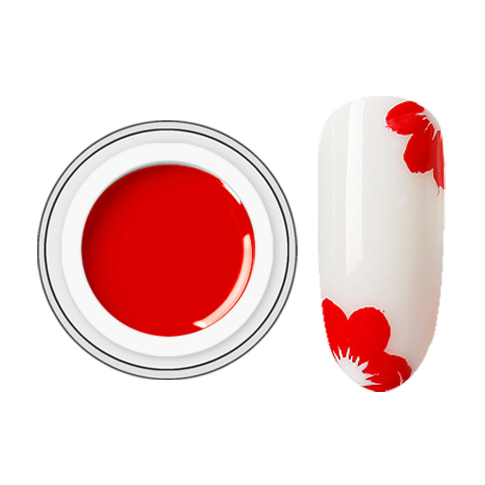 BC-01 PAINTING GEL Red BEAUTILUX NAIL ART 10 Gr