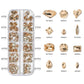 Beautilux K9 Crystal Rhinestone - Teinte Champagne Doré RP-04
