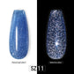Vernis Gel Semi-Permanent 2-en-1 Beautilux – Réfléchissante brillante pailletée – 10ml