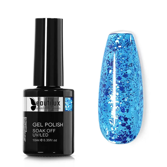 BEAUTIULX GEL POLISH-SEQUINS B-144