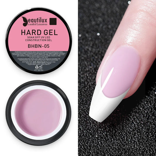 Beautilux BHBN-05 Hard Builder Gel – Blassrosa Farbton für eine dezente und langanhaltende Maniküre