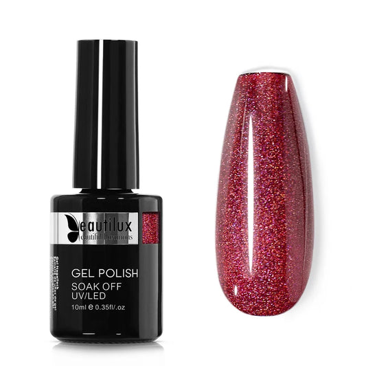 BEAUTIULX GEL POLISH-HOLOGRAPHISCH CH-08