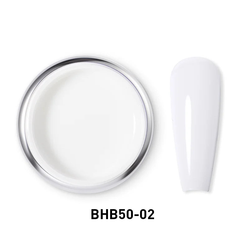 Beautilux White Self-Equalizing Builder Gel BHB55-02 – Für reine und elegante Maniküre